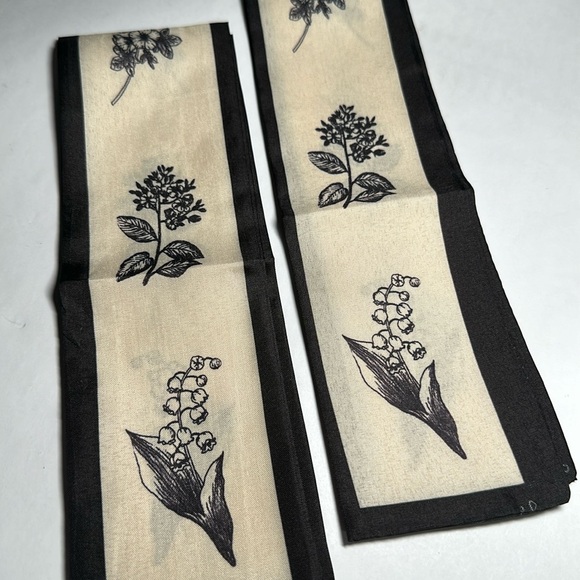 Accessories - Two Thin Scarves / Hair Bands / Scarves - #1207